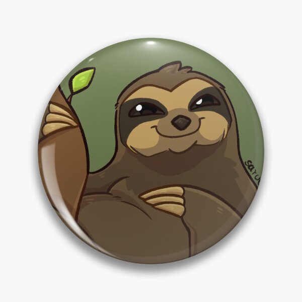 Item preview, ANIMALS OF ATLANTIC FOREST - Brown Throated Sloth designed and sold by Saruê Ateliê.