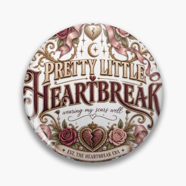 Item preview, Pretty Little Heartbreak Sad Girl Design designed and sold by InkroarCo.