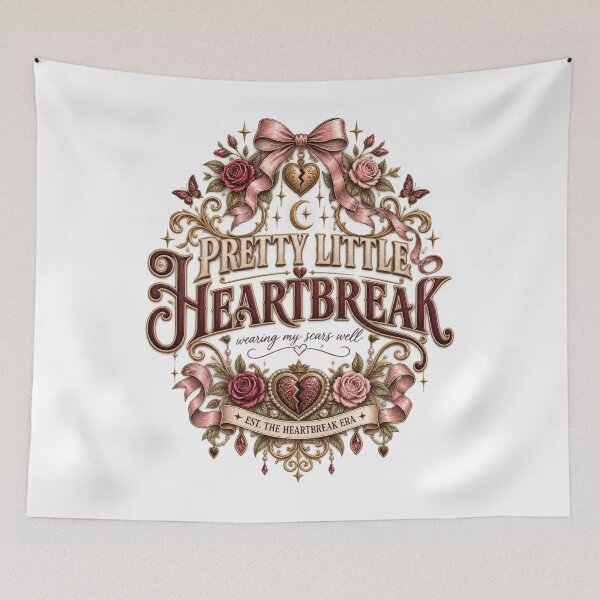 Item preview, Pretty Little Heartbreak Sad Girl Design designed and sold by InkroarCo.
