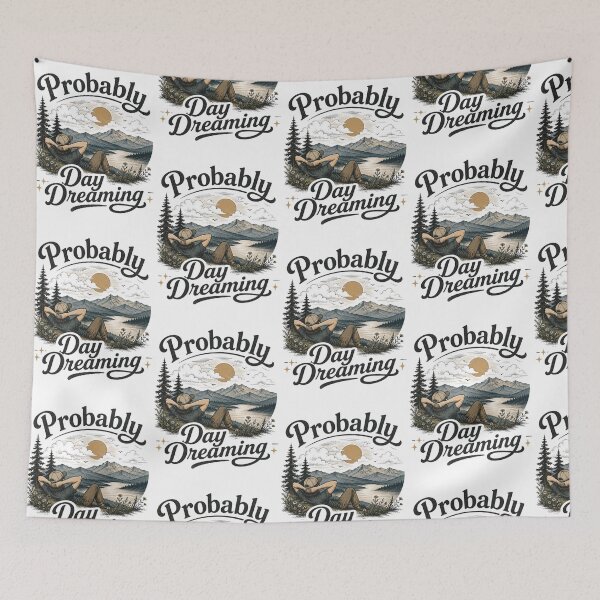 Item preview, “Probably Daydreaming” Men’s  designed and sold by SaveForMyDeposit.