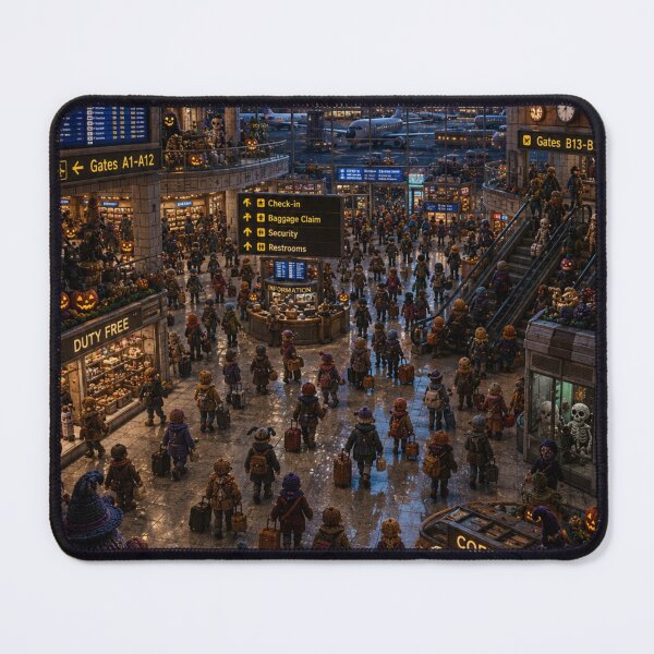 Item preview, Spooky Airport Halloween designed and sold by M.Store.
