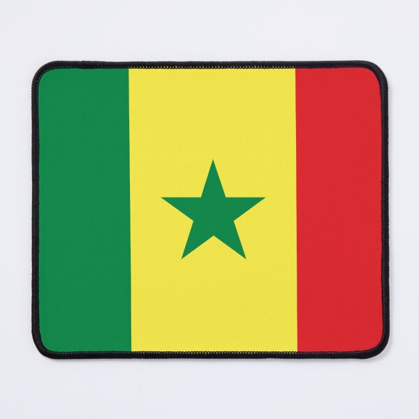 Item preview, Vintage Senegal Flag - Distressed Retro Style designed and sold by youngVl.
