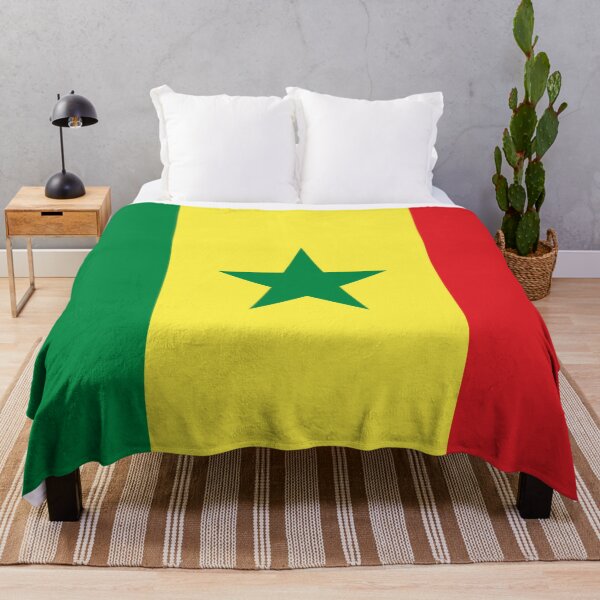 Item preview, Vintage Senegal Flag - Distressed Retro Style designed and sold by youngVl.
