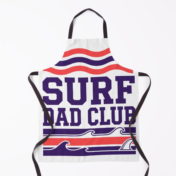 Item preview, Surf Dad Club Varsity Wave Stripe Design designed and sold by NUSA NIPA.