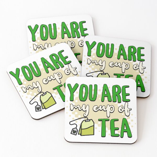 Item preview, You Are My Cup of Tea – Cute Tea Lover Design designed and sold by LinaDesign Store.