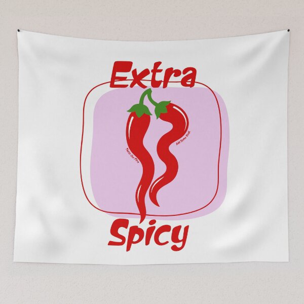 Item preview, Extra Spicy Chili Peppers T-Shirt Design designed and sold by bolayousri.