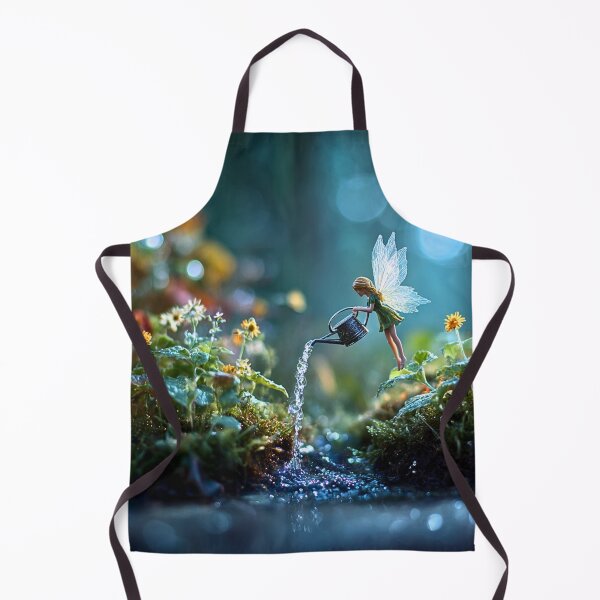 Item preview, Tiny Fairy Watering Enchanted Garden designed and sold by Storybook Botanica.