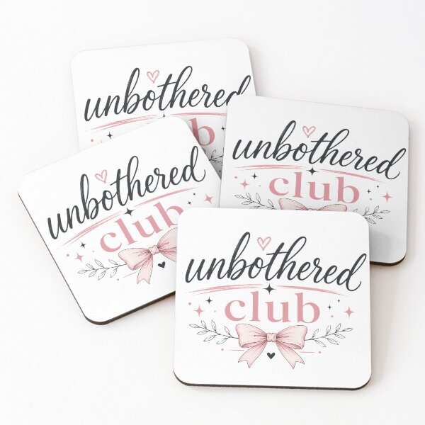Item preview, Unbothered Club  designed and sold by SaveForMyDeposit.