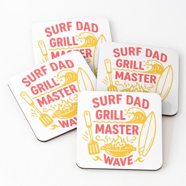 Item preview, Surf Dad Grill Master Wave BBQ Design designed and sold by NUSA NIPA.