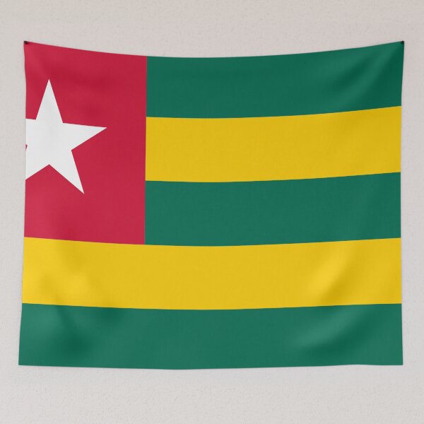Item preview, Vintage Togo Flag - Distressed Retro Style designed and sold by youngVl.