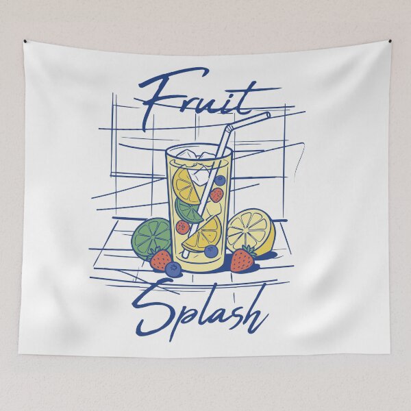 Item preview, Fruit Splash Summer Juice T-Shirt Design designed and sold by bolayousri.