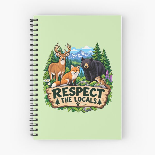 Item preview, Protect the Forest - Respect the Locals designed and sold by Myra365Art.