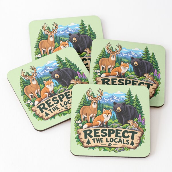 Item preview, Protect the Forest - Respect the Locals designed and sold by Myra365Art.