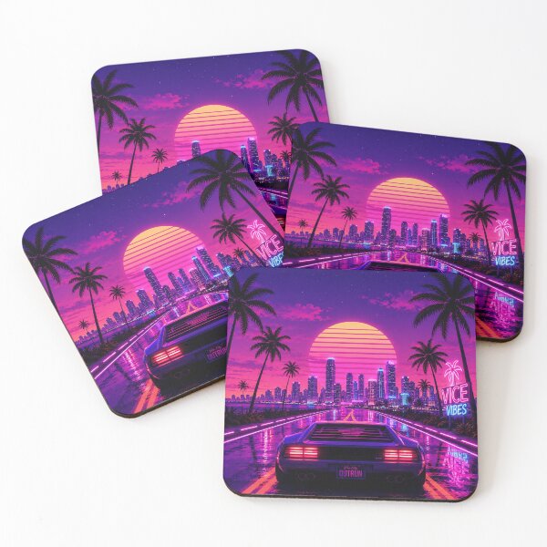 Item preview, Retro Neon Sunset designed and sold by Abwer.