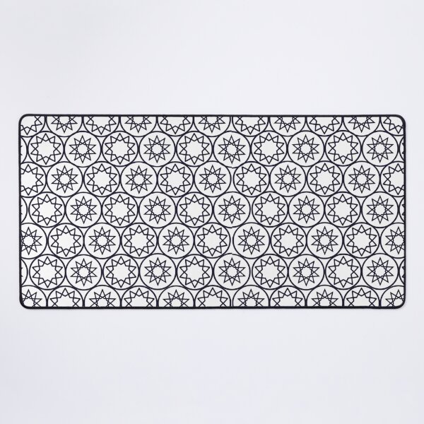 Item preview, Intricate Islamic Geometric Star Pattern Arabesque Art (V.1w) designed and sold by D-Islamic.
