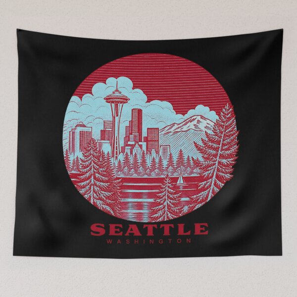 Item preview, Seattle, Washington 1 designed and sold by Manu785.