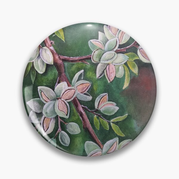 Item preview, Almonds on an Autumn Branch designed and sold by Alfred Fox Art.