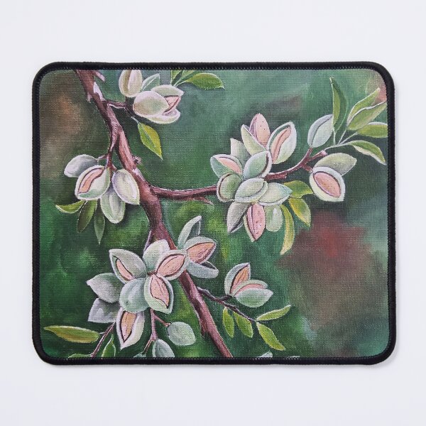 Item preview, Almonds on an Autumn Branch designed and sold by Alfred Fox Art.