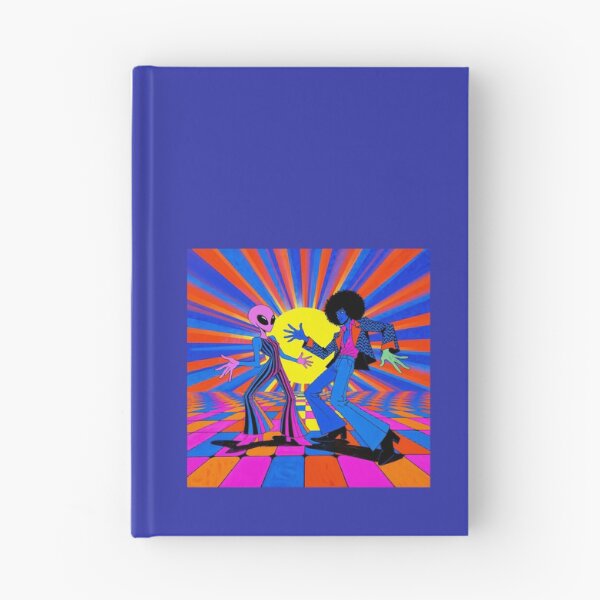 Item preview, Alien and Afro Man on The Disco Floor designed and sold by Mike Kiev art.