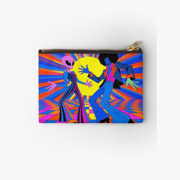 Item preview, Alien and Afro Man on The Disco Floor designed and sold by Mike Kiev art.