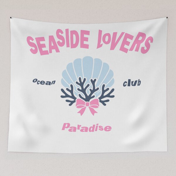 Item preview, Seaside Lovers Ocean Shell Ribbon designed and sold by bolayousri.