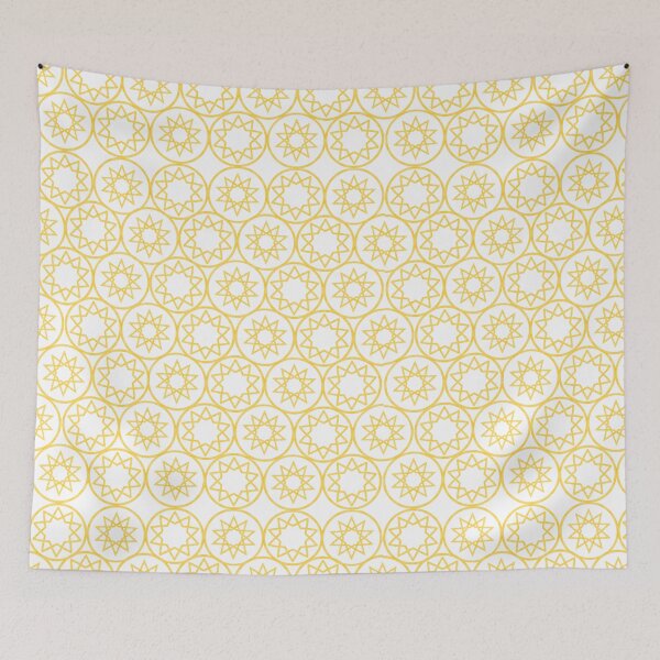 Item preview, Intricate Islamic Geometric Star Pattern Arabesque Art (V.3 w) designed and sold by D-Islamic.