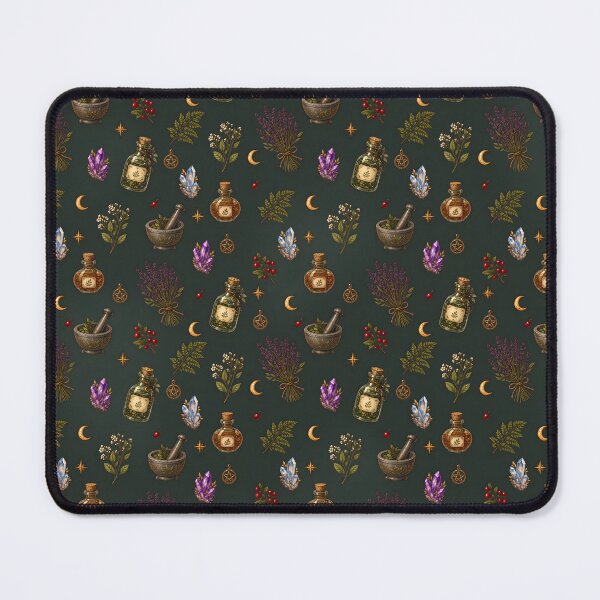 Item preview, Potion Maker - Vintage Witchy Apothecary Pattern designed and sold by Lunebriar.