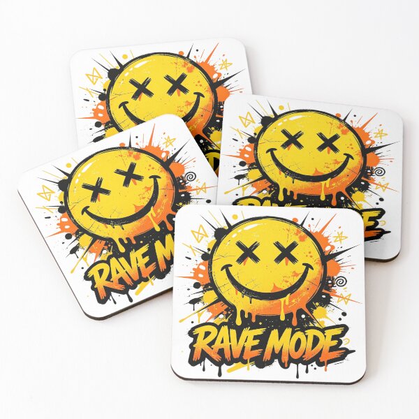 Item preview, Rave Mode Smiley designed and sold by Terrace-Cartel.