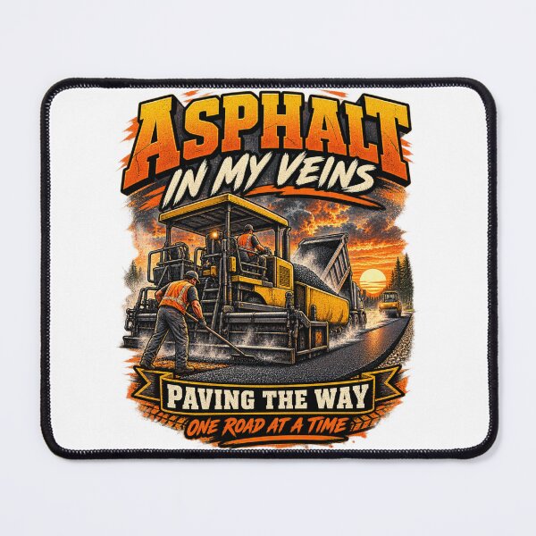 Item preview, Asphalt In My Veins Paving The Way designed and sold by katiecorners.