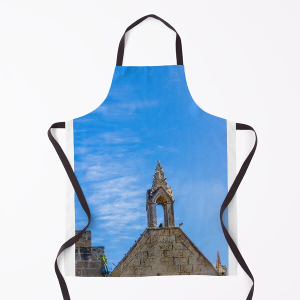 Item preview, Gothic Stone Church Facade With Blue Sky and Historic Architecture in Bright Day designed and sold by Nmallia.