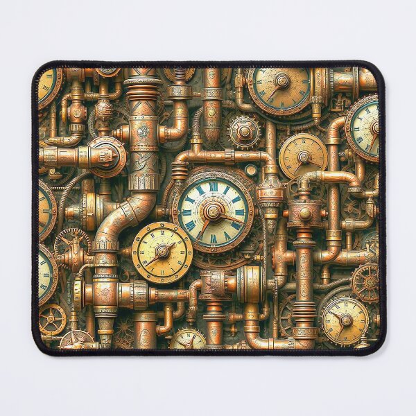 Item preview, Retro Futuristic Steampunk Design designed and sold by Retro Art Factory.