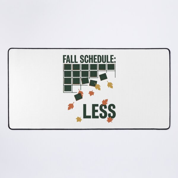 Item preview, Fall Schedule Less designed and sold by SignumShop.