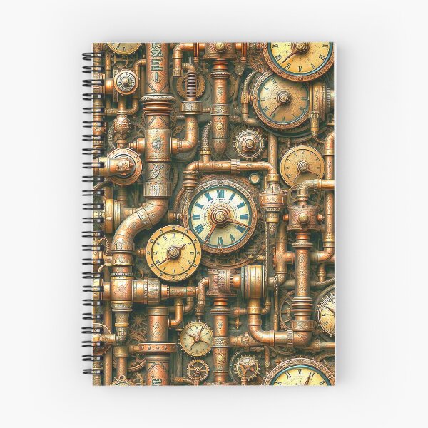 Item preview, Retro Futuristic Steampunk Design designed and sold by Retro Art Factory.