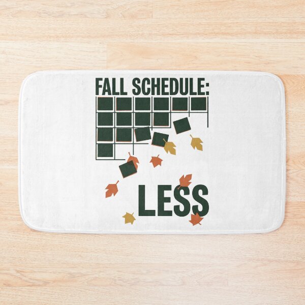 Item preview, Fall Schedule Less designed and sold by SignumShop.
