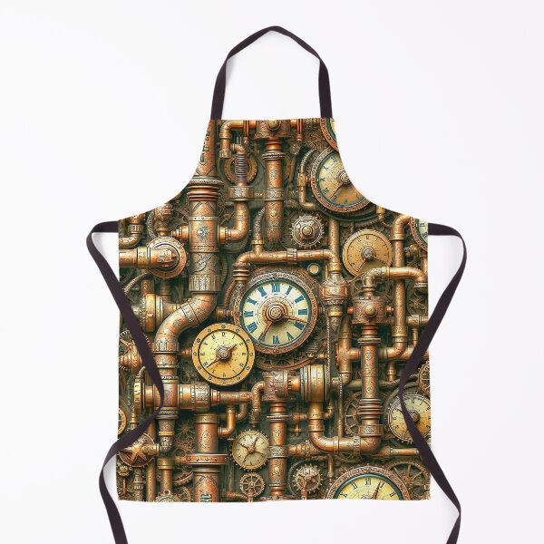 Item preview, Retro Futuristic Steampunk Design designed and sold by Retro Art Factory.
