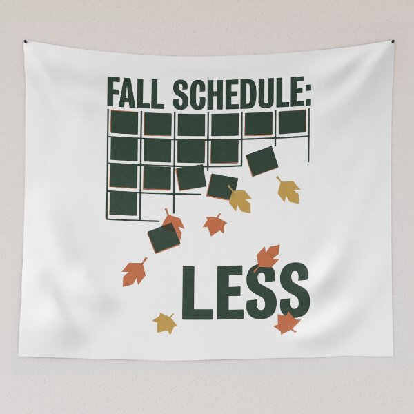 Aperçu de l'œuvre Horaire d'automne moins créée et vendue par SignumShop.