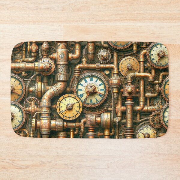 Item preview, Retro Futuristic Steampunk Design designed and sold by Retro Art Factory.