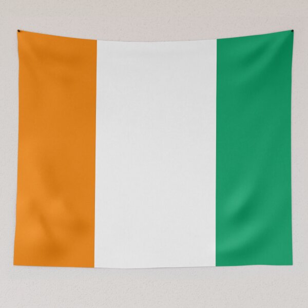 Item preview, Vintage Ivory Coast Flag - Distressed Retro Style designed and sold by youngVl.