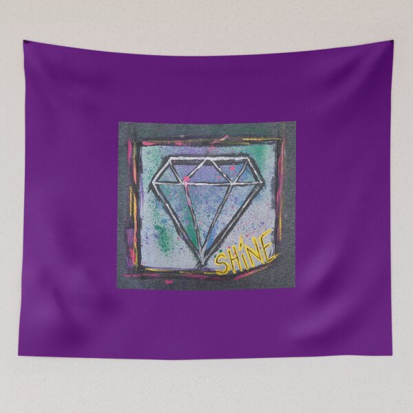 Item preview, Shine - Inspiring illustration of a colorful diamond designed and sold by Graffystyle.