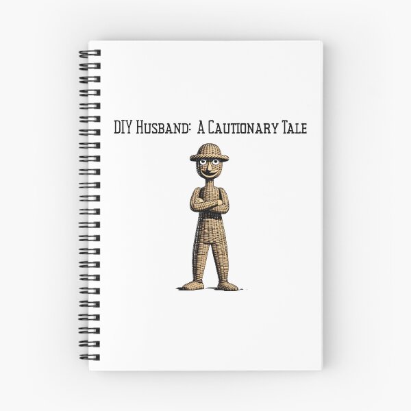Item preview, DIY Husband: A Cautionary Tale – Handwoven Man Graphic Design designed and sold by SIGNAL & BLOOM.