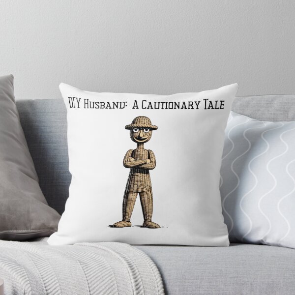 Item preview, DIY Husband: A Cautionary Tale – Handwoven Man Graphic Design designed and sold by SIGNAL & BLOOM.