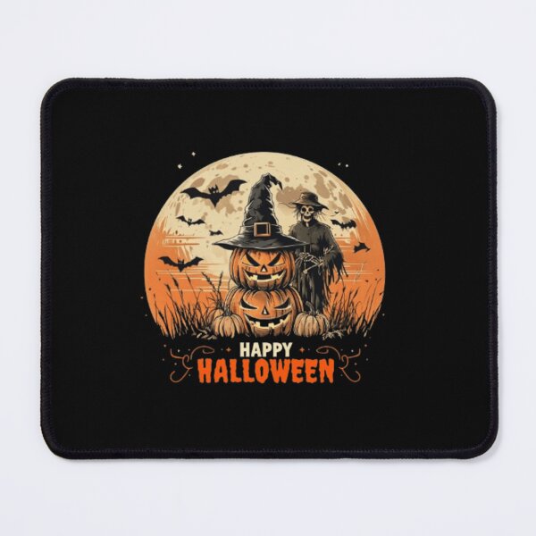 Item preview, Vintage Halloween Scarecrow and Jack-o'-Lantern Pumpkin Retro Horror Art designed and sold by Final Chance Designs⭐️⭐️⭐️⭐️⭐️.