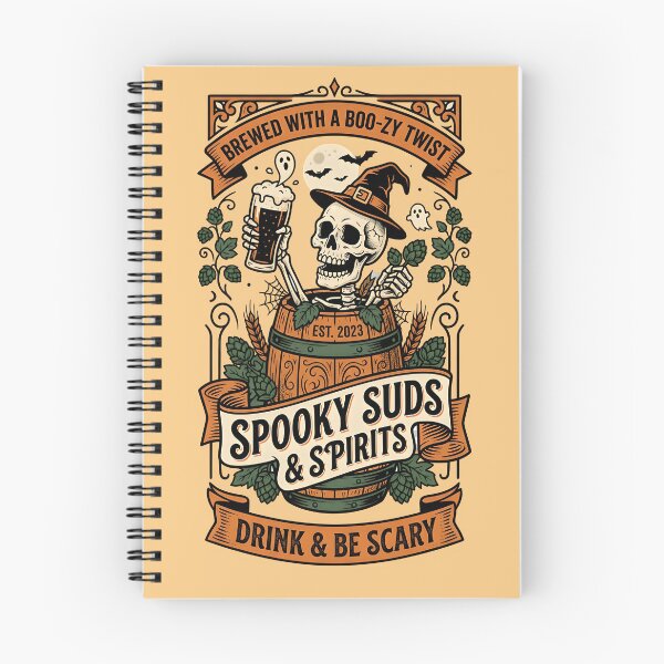 Item preview, Brewed with a boo-zy twist - Drink & be scary - Halloween for brewmaster designed and sold by ParadoxParadox.