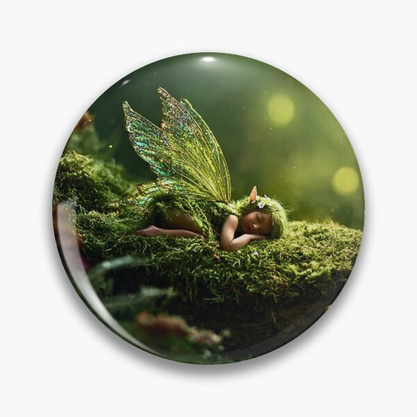 Item preview, Sleeping Moss Fairy Forest Dreams designed and sold by Storybook Botanica.