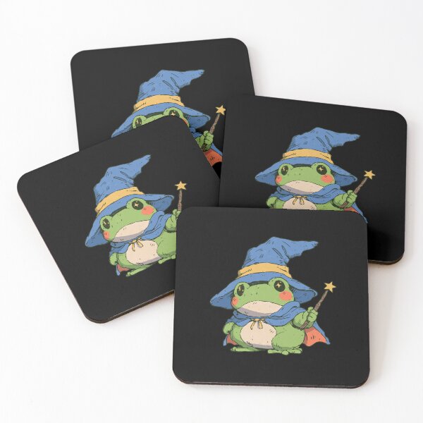 Item preview, Wizard Frog Cute Magic Toad | Wholesome Fantasy Cottagecore Art designed and sold by kuwagatamushi.