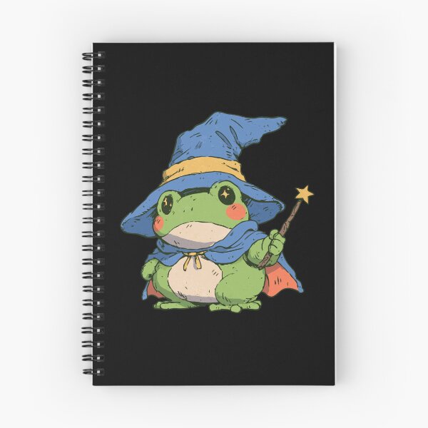 Item preview, Wizard Frog Cute Magic Toad | Wholesome Fantasy Cottagecore Art designed and sold by kuwagatamushi.
