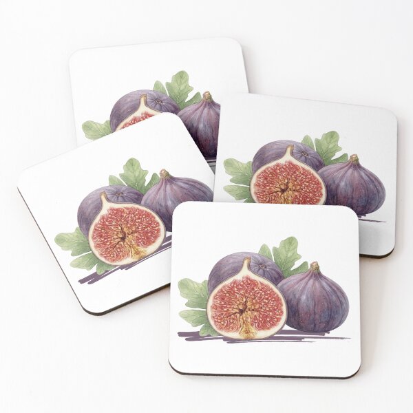 Item preview, Vintage Botanical Fig Fruit Painting designed and sold by Aelmajaoui.