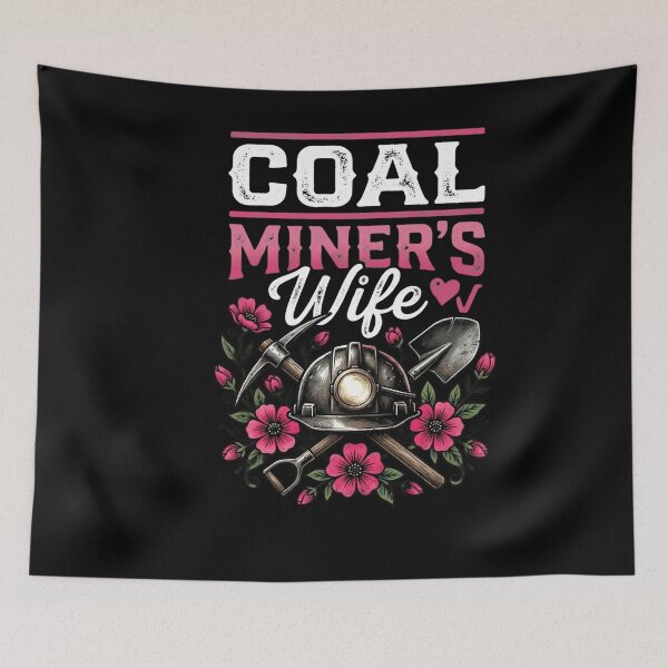 Item preview, Coal Miner's Wife Mining Profession Supporter designed and sold by w66aboo.