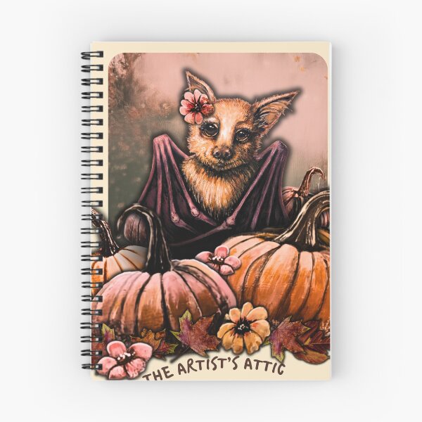 Item preview, Luna the Bat’s Cozy Autumn designed and sold by ArtistsAtticWI.