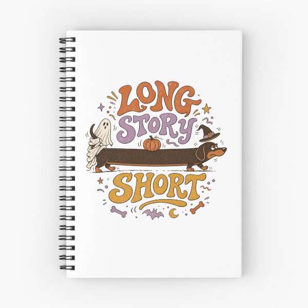 Item preview, Long Story Short Funny Dachshund Halloween designed and sold by ice-apparel.
